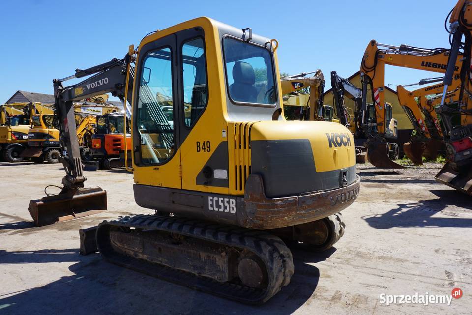 Minikoparka Volvo EC 55B 2004 Jeziorko