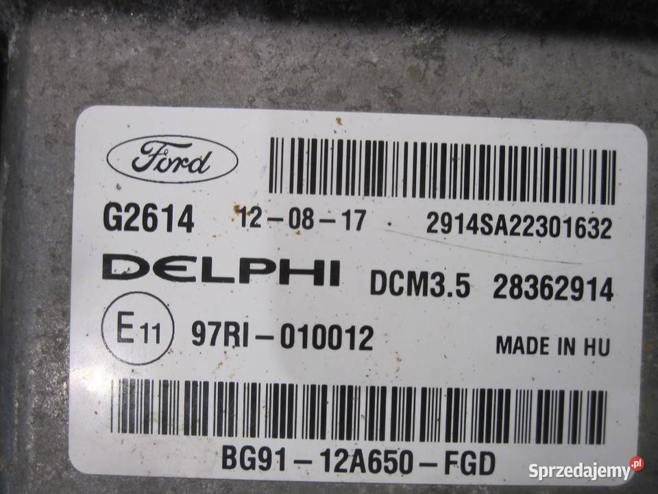 FORD MONDEO MK4 komputer sterownik silnika