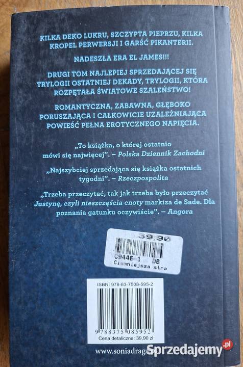 Ciemniejsza strona GreyaE L James