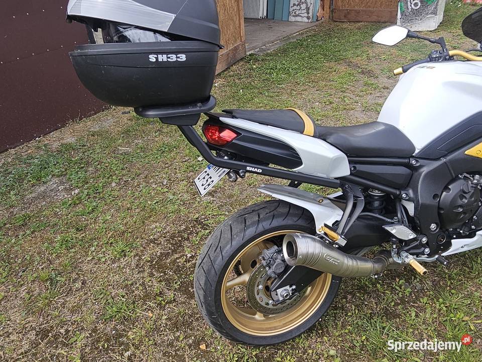 Yamaha fz8n biały warmińsko-mazurskie Załuski sprzedam