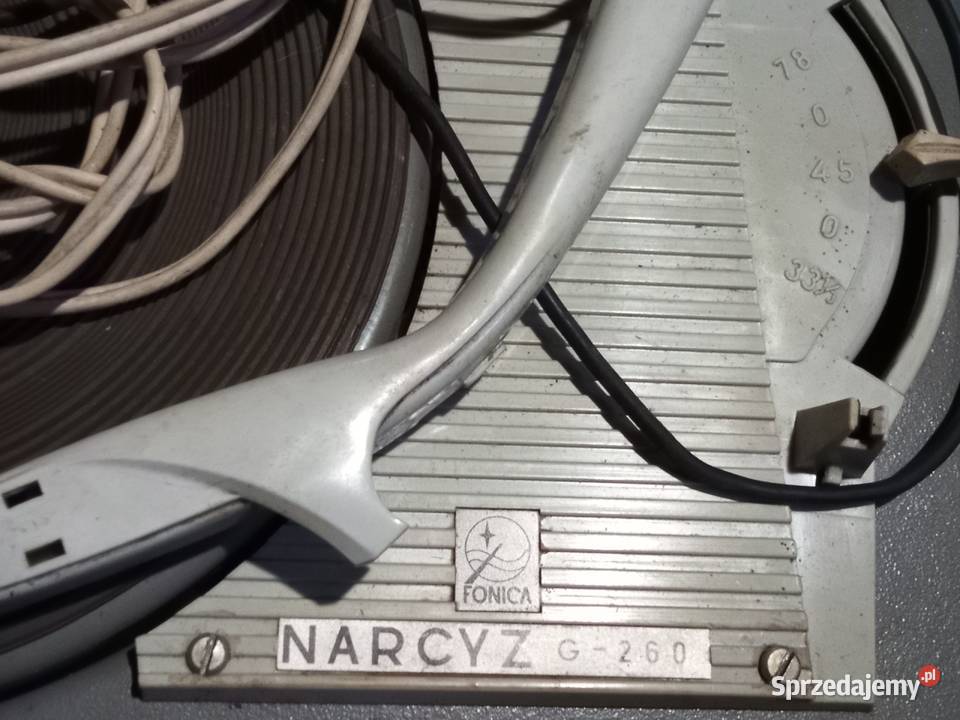 Gramofon NARCYZ G260 Fonika 1969r dolnośląskie