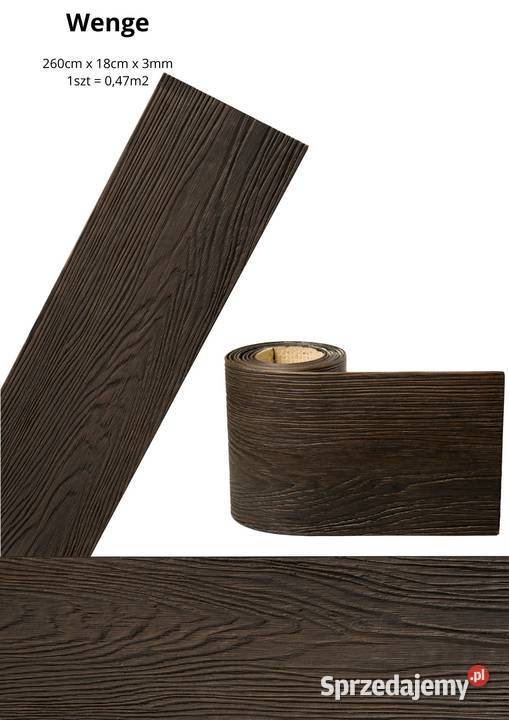 Deska 18 Rustyk WENGE FLEXI Okładziny elewacyjne Międzyrzecze sprzedam