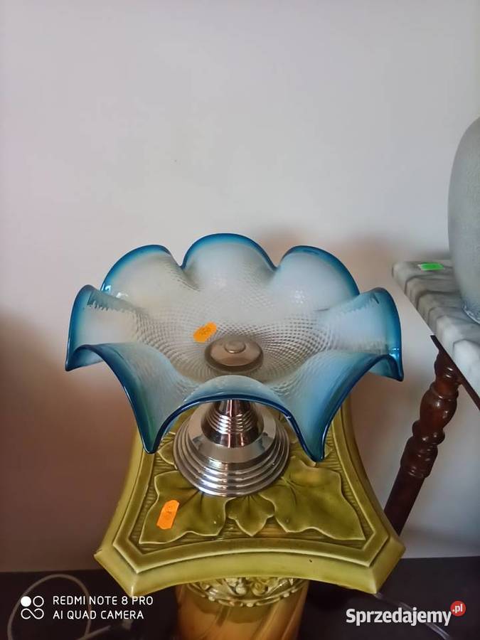 Patera na nodze platerowej Granatowa