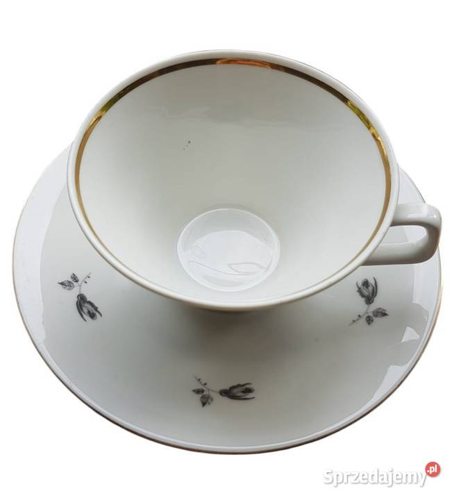 Filiżanka ze spodkiem Chodzież II połowa XX Warszawa