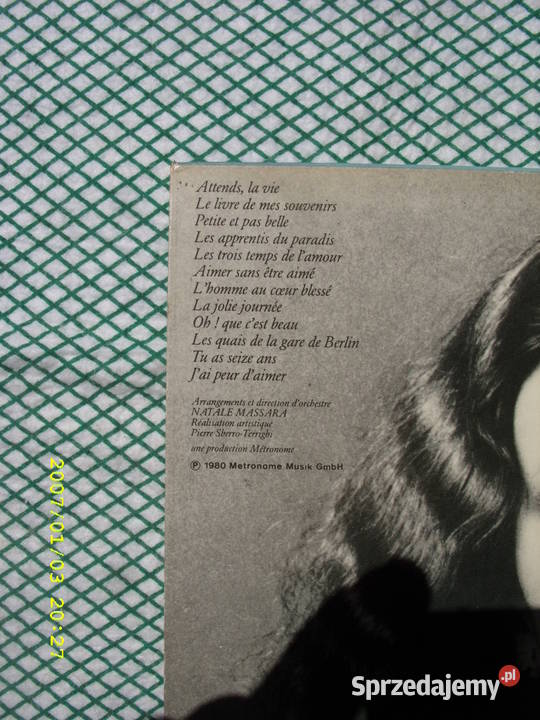 POP LP MILVA ATENS LA VIE Wołów