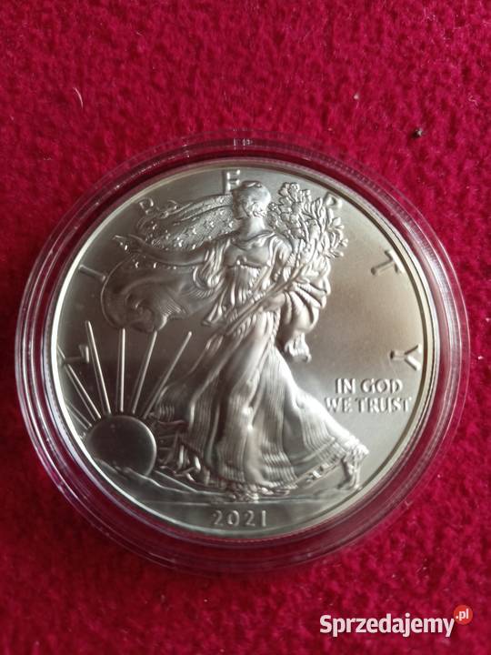 Srebrny amerykański orzeł 2021 Rzeszów sprzedam