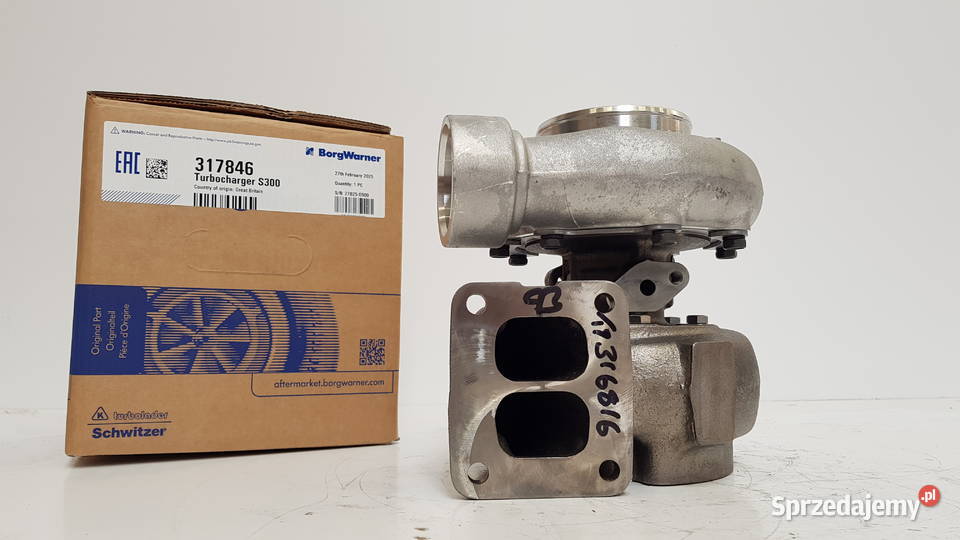 Turbosprężarka SCHWITZER 317846 317773 Siedlce