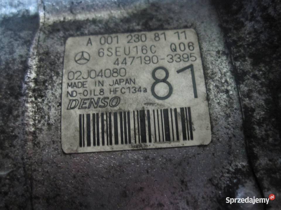 MERCEDES E 22 CDI 09r 170 A0012308111 6SEU16C sprzedam
