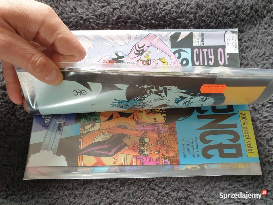 City Of Silence zestaw 3 komiksów Image USA sprzedam