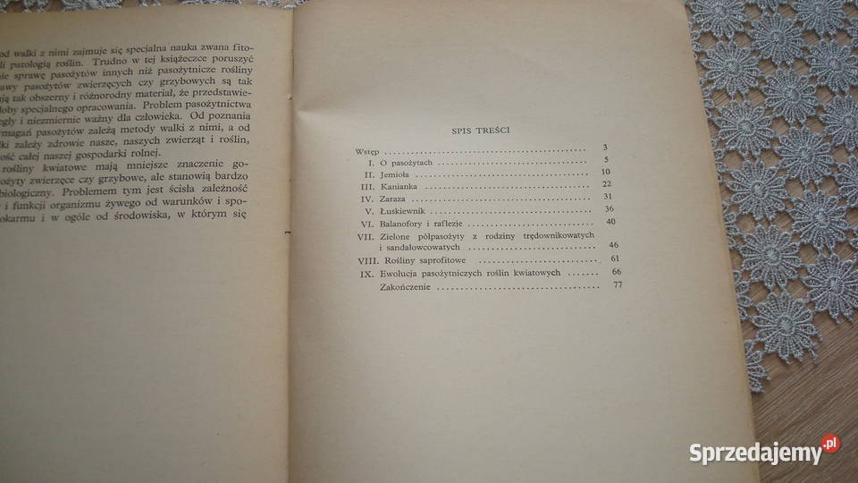 Pasożytnicze rośliny kwiatowe Gajewski js Kruszwica