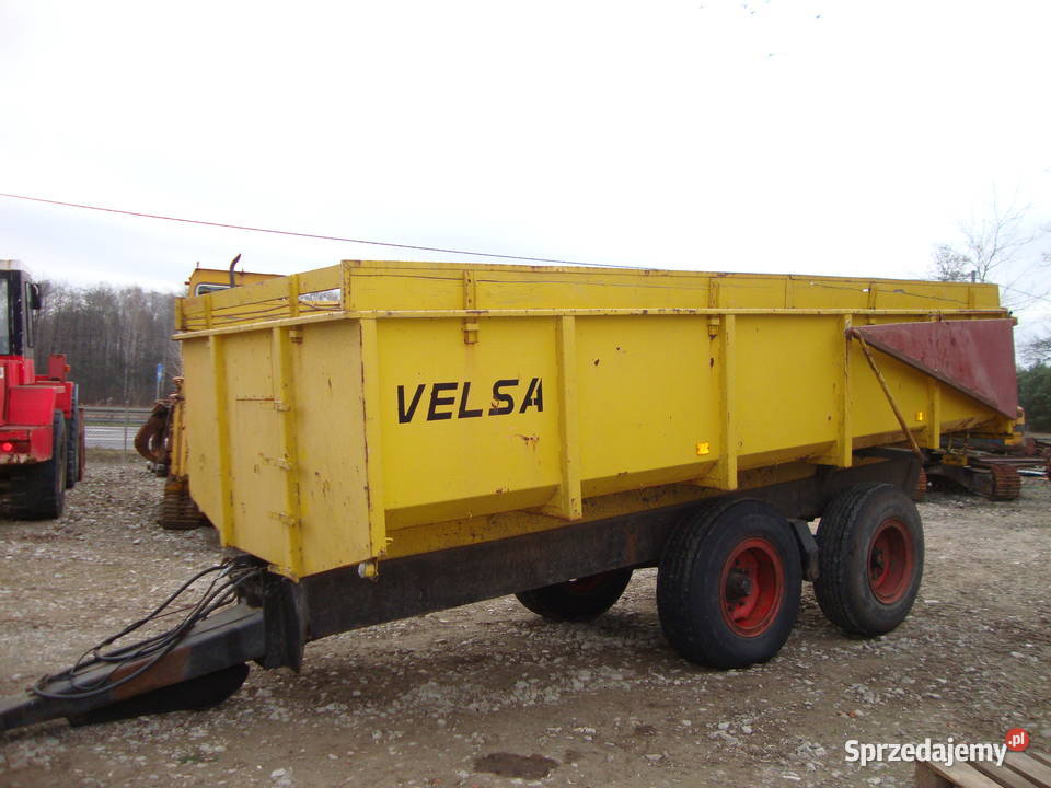 przyczepa Velsa ładowność 12 ton tandem Pozostałe mazowieckie