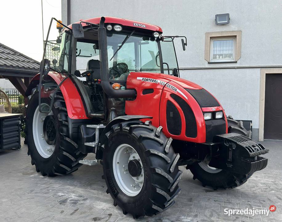 Ciągnik Zetor Forterra 1252009r1włKrajowyStan Zaczep górny Łowicz