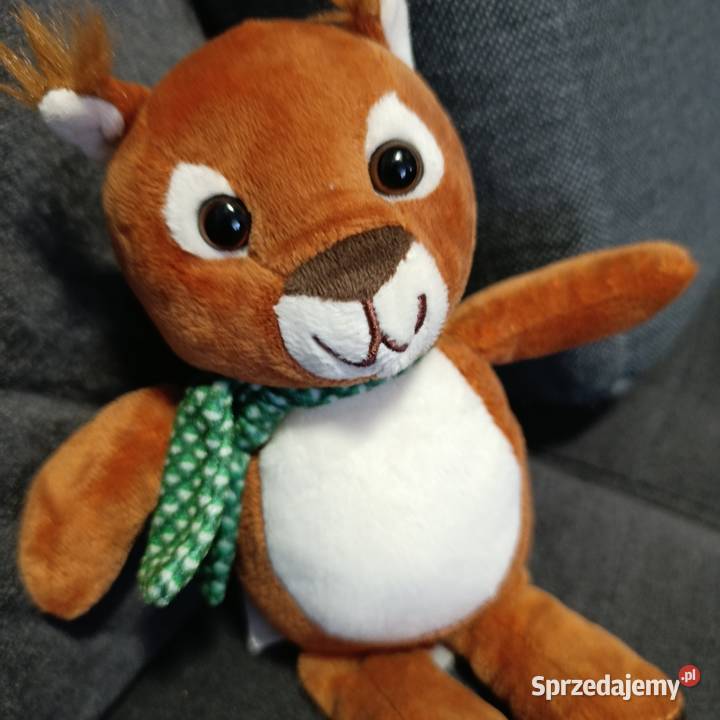 wiewiórka Kinder pluszak maskotka zabawka Poznań