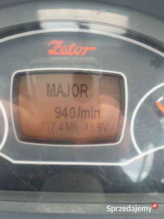 ZETOR MAJOR Rząśnik