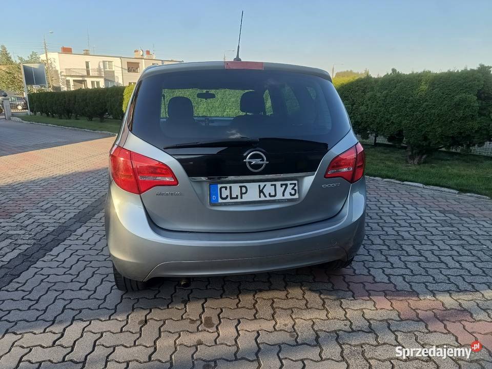 Opel Meriva 1 4 benzyna rej 2012 wielkopolskie Cielimowo