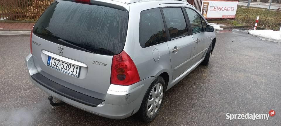Peugeot 307 kombi 20 B LPG Hak Panorama nieuszkodzony Skaryszew