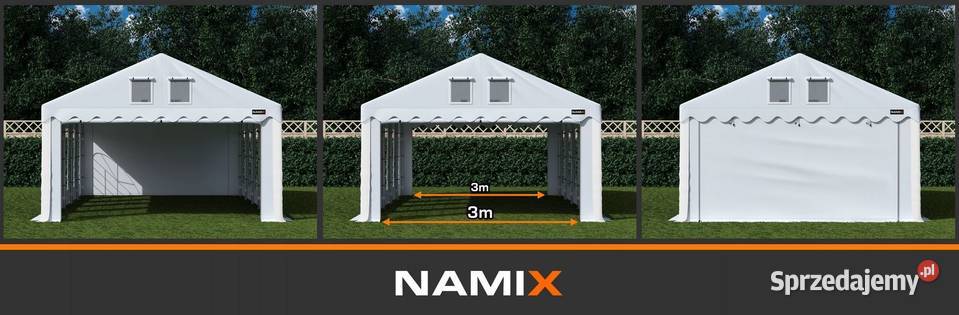 Namiot COMFORT 4x6 magazynowy handlowy garaż PVC Jabłonna