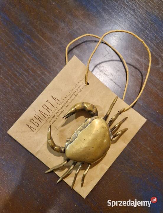 Figurka z metalu krabAghartastarana prezent Lublin