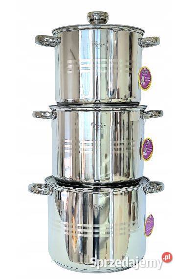 WYPRZEDAŻ 229 Garnki nierdzewne rosołowe VIOLET Zabrze