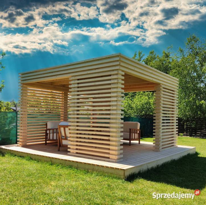 Nowoczesna Altana Ogrodowa CL 400 x 400 Warszawa