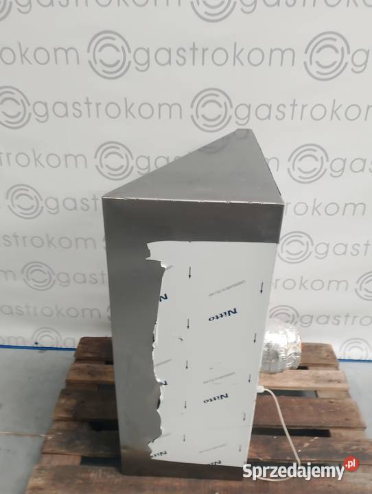 Okap przyścienny skośny 120x70x40 z łapaczami Wrocław