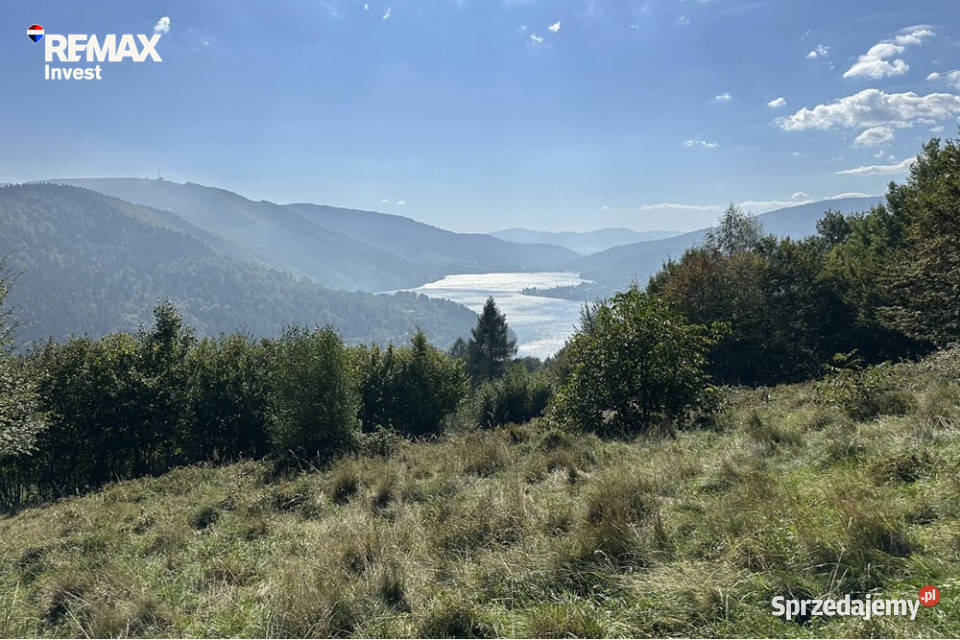 Wyjątkowa działka z panoramą gór i jeziora budowlana śląskie