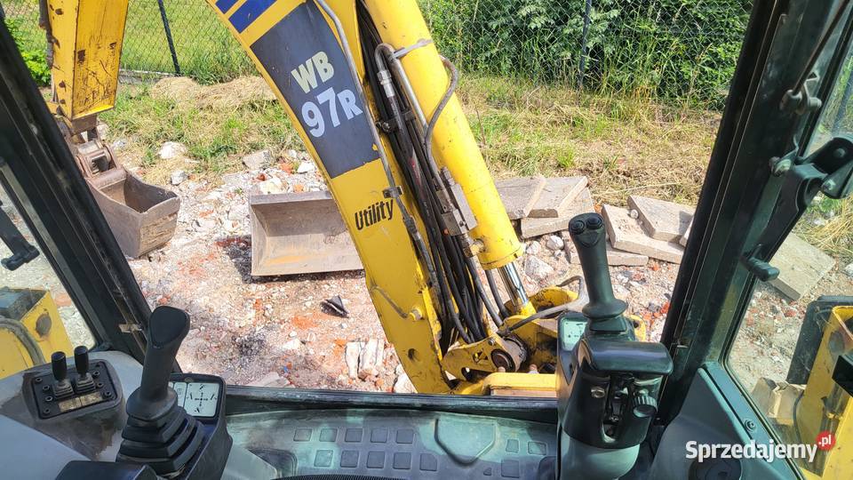Koparko ładowarka Komatsu WB97R5 Klima automat nie łódzkie Pabianice