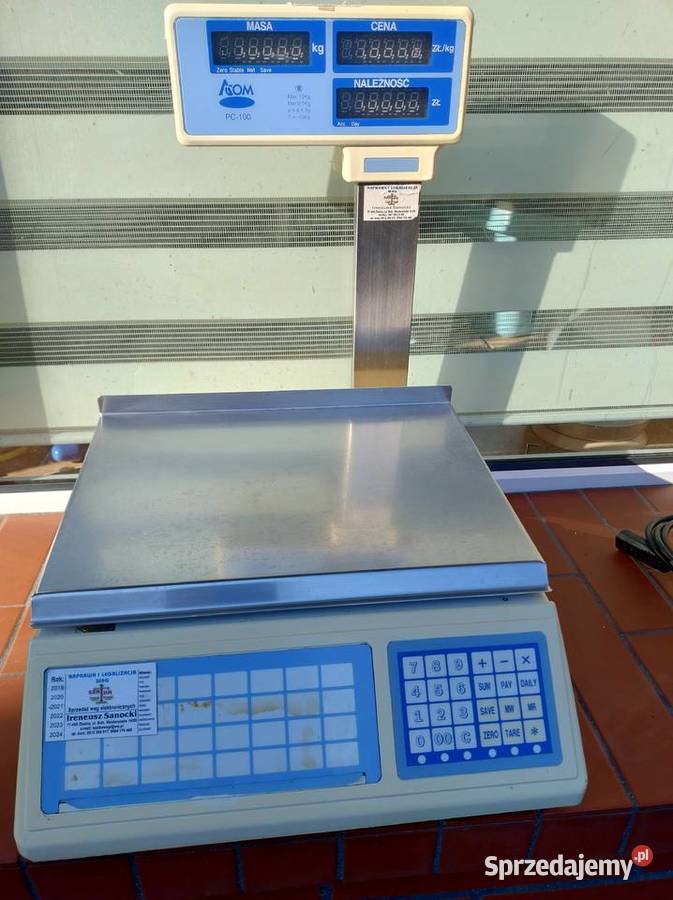 Waga elektroniczna sklepowa Acom P100 Jastrowie