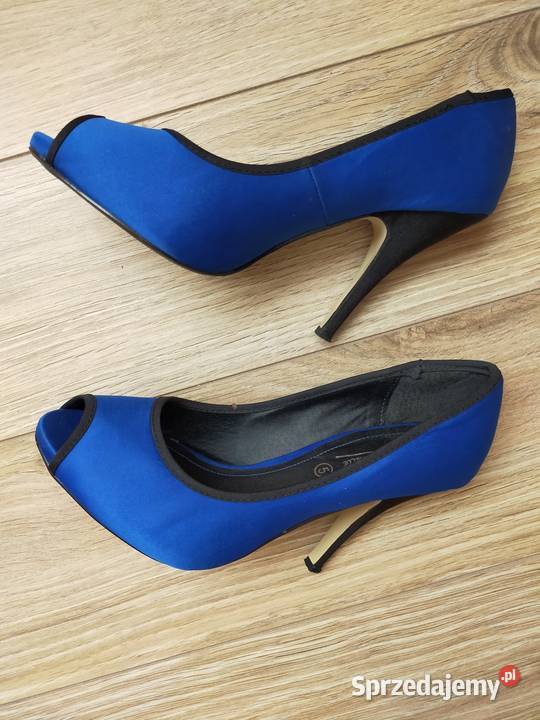 Czółenka damskie tkanina Siedlce