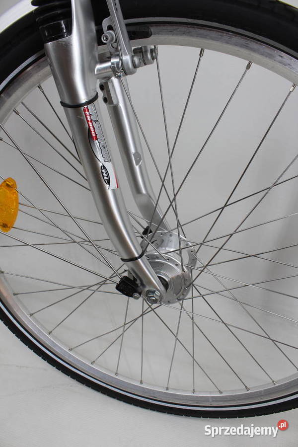 Aluminiowy rower damski RIXE 7 biegów NEXUS koła dolnośląskie Milicz
