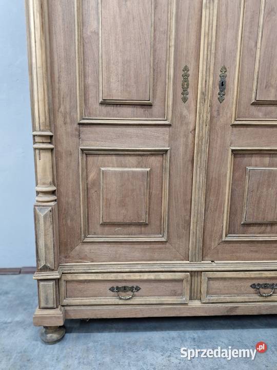 Ładna Orzechowa Szafa Eklektyczna AntykiMarki Marki