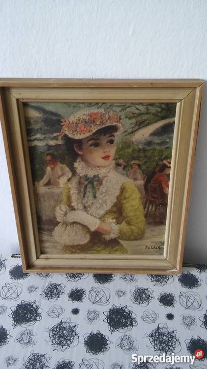 uroczy portret kobiety dziewczynki obrazek obraz Gdańsk