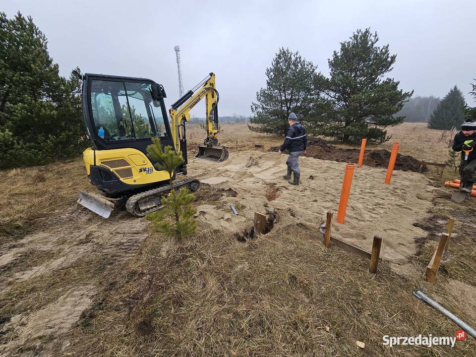 USŁUGI MINIKOPARKĄ Załuski