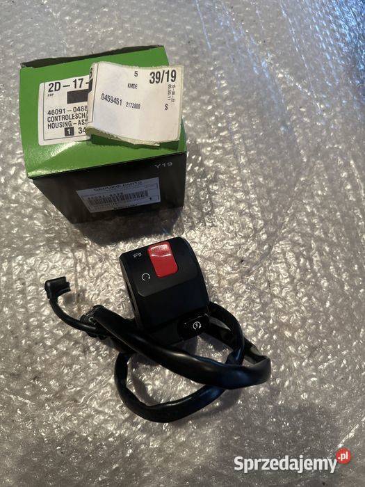 202122 ZX6 ZX6R Ninja Prawy Przełącznik Zapłonu Poznań
