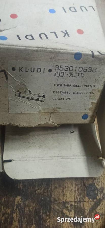 Bateria natryskowa KLUDI Biała