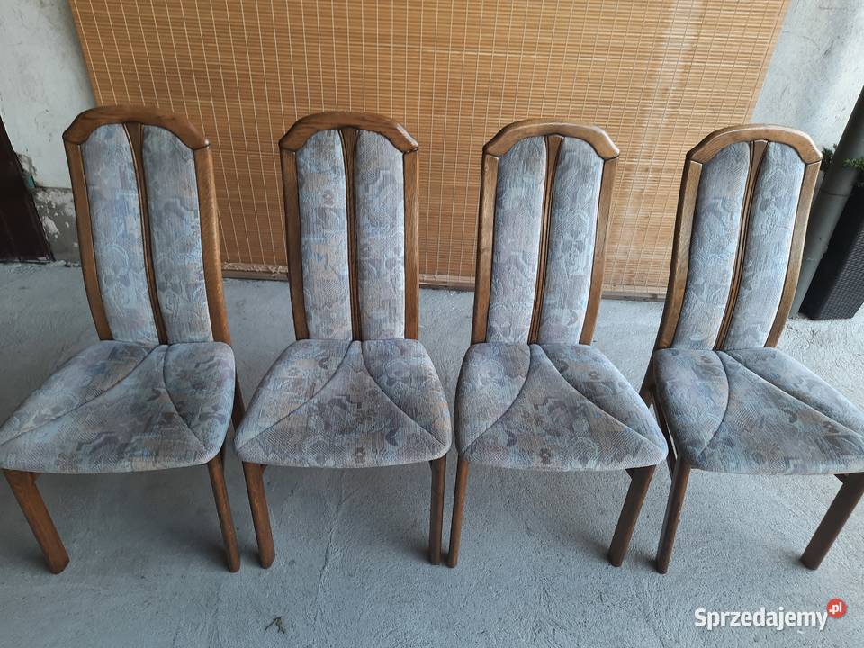 komplet krzeseł 4 sztuki 946 Stoły, krzesła, biurka Byczyna