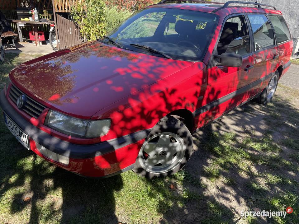 VW Passat B4 KOMBI 19 TDI HAK 1995r Zadbany relingi dachowe lubelskie Lublin sprzedam