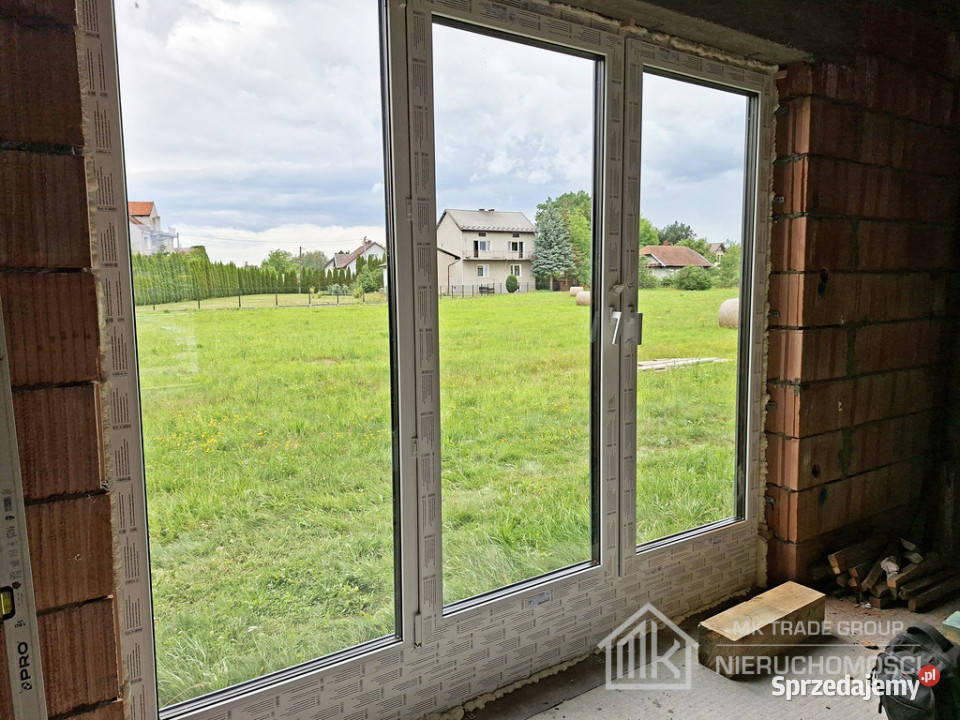 Nowy dom wolnostojący Kłaj pow 80m2 rekuperacja małopolskie