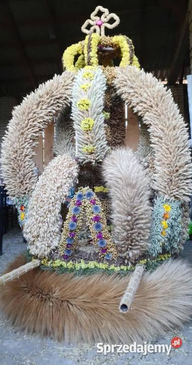 Piękny wieniec dożynkowy z 2025r Moszczanka