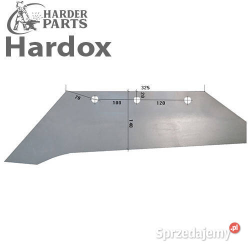 Lemiesz 300hektarów HARDOX SS1110L części do podlaskie