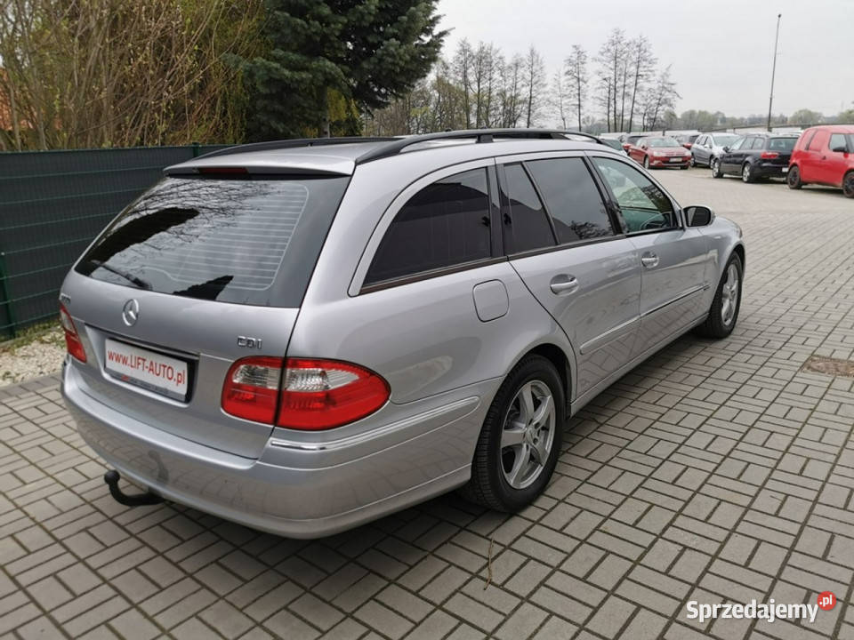 Mercedes E 280 30 V6 CDI 190 Klimatronik Zarejestrowany w Polsce Strzegom