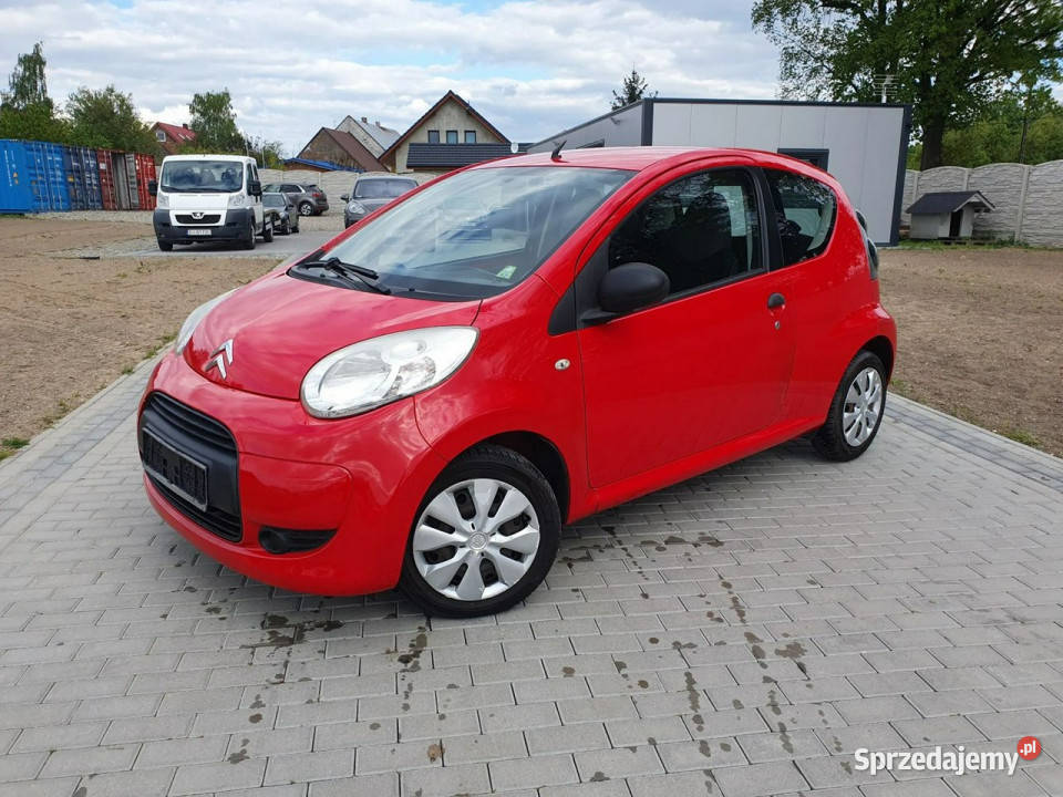 Citroen C1 Lift 10 Benzyna 2011r Małe Miejskie manualna C1 Strobice