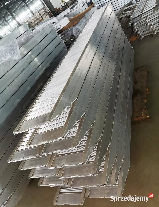 Aluminiowe najazdy 32m 3500 Nowe Gunter Wrocław sprzedam