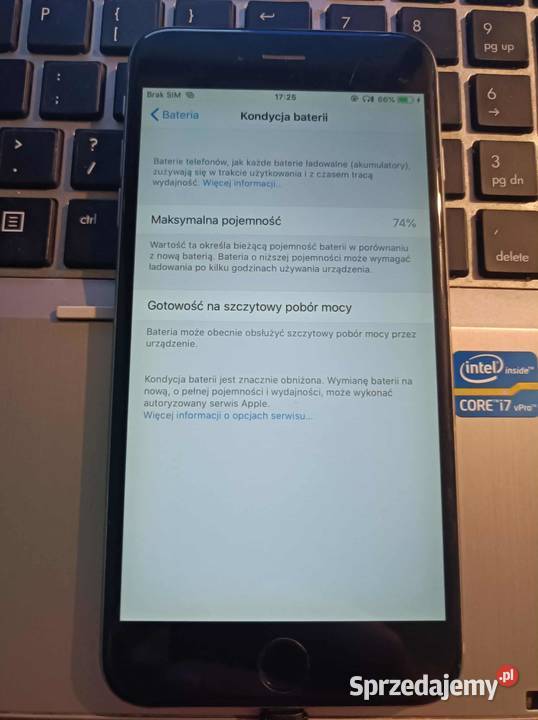 Pilny iPhone 6 Plus 64GB działający z lekkim Sandomierz