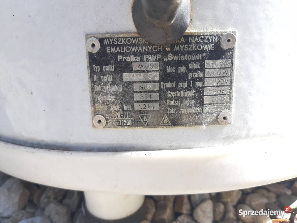 Pralka Światowit M15 1980 Zabytkowa PRL Sprawna Drezdenko