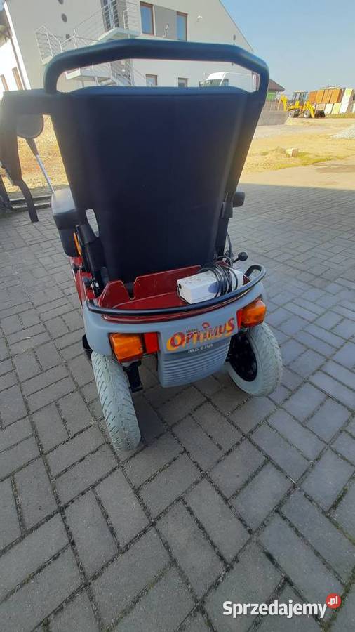Wózek inwalidzki Meyra optimus duży na zewnątrz dolnośląskie