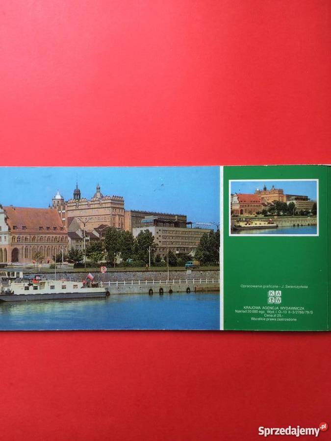 234 Zestaw widokówek Szczecin