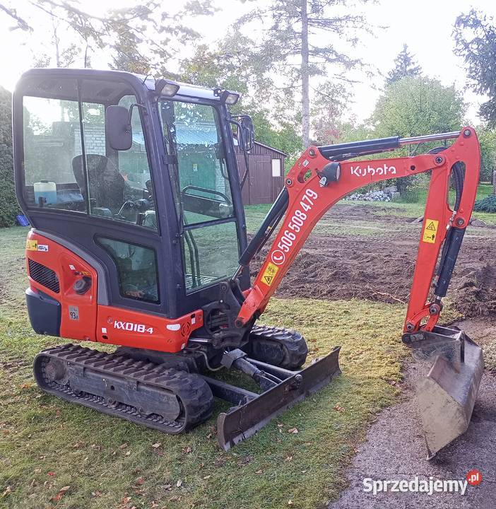 Usługi Minikoparką RucianeNida i