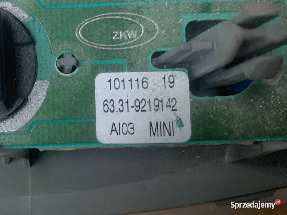 9219142 lampka oświetlenia kabiny mini cooper Oświetlenie kabiny Szczecin