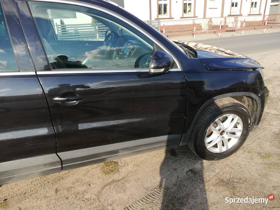 Vw Tiguan 20 Diesel 2009 r welurowa tapicerka Tiguan Września
